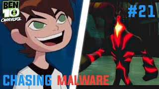 CHASING MALWARE  BEN 10 OMNIVERSE GAMEPLAY 21 [upl. by Sellers]