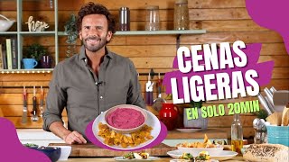 4 CENAS ligeras Fáciles y Saludables en menos de 20 min cheforopeza [upl. by Eenert742]