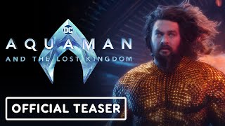 AQUAMAN 2 The Lost Kingdom – New Trailer 2023 Jason Momoa Movie  Warner Bros [upl. by Oivaf995]