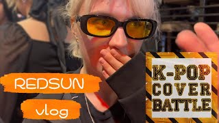 REDSUN vlog Kpop cover battle 210924 Москва [upl. by Rotsen]