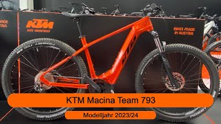 KTM Macina Team 793  Modelljahr 2023  2024 [upl. by Onitsoga]