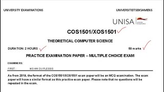 COS1501 UNISA  Truth Tables  Statements  False and True  Negation  There Exists  For All x [upl. by Sekofski186]