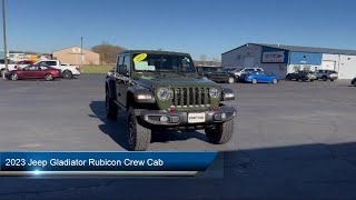 2023 Jeep Gladiator Rubicon Crew Cab Portage Baraboo Pardeeville Endeavor Madison [upl. by Aleakim]