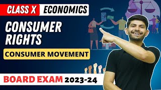 Consumer Rights  Consumer Movement  State Boards 202324  Class 10 Economics [upl. by Urbannal]