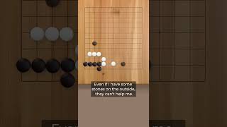 How to Make Two Eyes Easy gogame baduk weiqi BoardGame GoLessons Learning [upl. by Sartin]