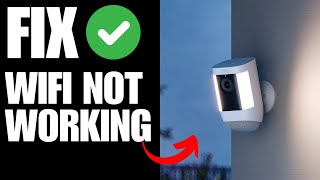 Ring Spotlight Camera Not Connecting To Wifi  How TO Fix [upl. by Adoc]