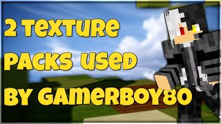 Top 2 Gamerboy80 Texture Packs  AciDicBliTzz Short Sword Pack  Minecraft Hypixel Bedwars 18 [upl. by Naltiak271]