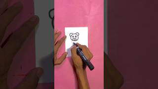 Panda 🐼🐼 drawing  easy panda 🐼drawing shorts trending satisfying [upl. by Ardnossak]