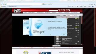 Installing Microsoft Silverlight to view video on Watchmedadcom [upl. by Eerhs]