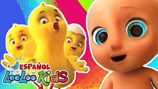 Los Pollitos  Conejitos Dormilones Canciones Infantiles para Dormir con LooLoo [upl. by Soisanahta253]