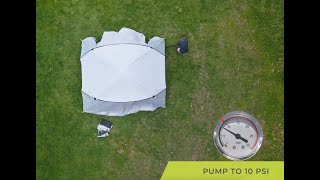 Aerospeed 10 Air Tent  Set Up [upl. by Flor61]