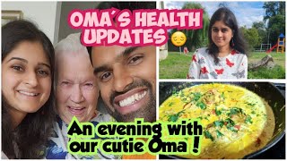 Omas health updates 😔 An evening with oma  Nostalgic moments  A different egg gravy for Chapathy [upl. by Weinhardt184]