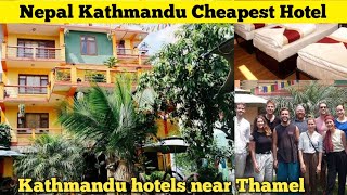 Kathmandu hotels  Cheapest hotel in Kathmandu  Nepal hotels  Kathmandu hotels near Thamel [upl. by Bettine]