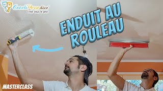 Appliquer un enduit au rouleau et ratisser louvrage  MASTERCLASS [upl. by Adnilreb]