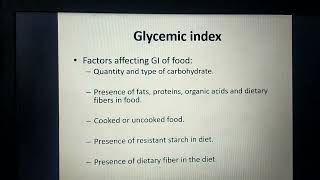 Glycemic index [upl. by Nolahs250]