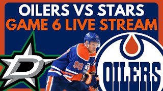 🔴 GAME 6 EDMONTON OILERS VS DALLAS STARS PLAYOFFS LIVE  Stanley Cup Playoffs Live On Dolynny TV [upl. by Eelana426]