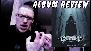 A SCAR FOR THE WICKED  Acolythus ALBUM REVIEW [upl. by Adoc]