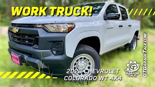 2023 Chevrolet Colorado WT Quick Tour [upl. by Laitselec]