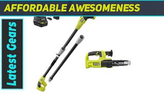 RYOBI 18V ONE 8 Pole Saw amp Pruning Saw Combo Kit – Best for HassleFree Cutting [upl. by Adnomal629]