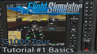 Microsoft Flight Simulator 2020  G1 000 Tutorial  First Look [upl. by Elleirb548]