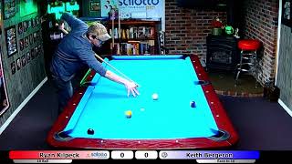 Lowered Pool Cast Ep 499 Ryan Kilpeck Vs Keith 10 Ball Race to 10 [upl. by Aicileb509]