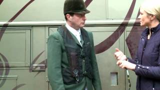 HitAir Uk Equestrian Air Vest Demonstration with Donegan Ryan Eventing [upl. by Campbell]