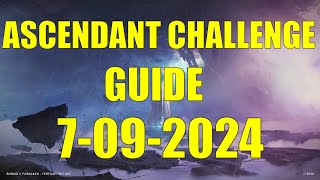 Destiny 2  Ascendant Challenge Guide and Location 7092024 [upl. by Walczak]