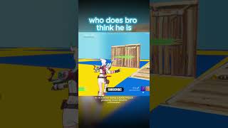 Bro thinks he’s the main character💀fortnite fortniteclips fortnitevids memes funny fyp ￼￼ [upl. by Guildroy824]