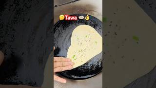 Tawa Naan 🫓👌 Easy Naan on Tawa at Home shorts shortsvideo tawanaan youtubeshorts [upl. by Vallo298]