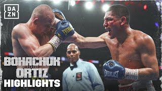 FIGHT HIGHLIGHTS  VERGIL ORTIZ VS SERHII BOHACHUK [upl. by Rayham]