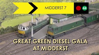 Great Green Diesel Gala at Midderst Preserved Railway [upl. by Ydnelg198]