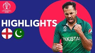 Wahab Stuns Hosts  England vs Pakistan  Match Highlights  ICC Cricket World Cup 2019 [upl. by Hume]