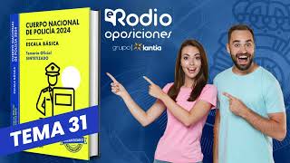 Tema 31  Cuerpo Nacional de Policía Temario Sintetizado [upl. by Ledairam]