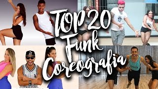 TOP 20 Coreografia dos Funks Mais Tocados em 2017 [upl. by Dorina]