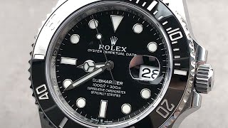 2020 Rolex Submariner Date 41mm 126610LN Rolex Watch Review [upl. by Ahras645]