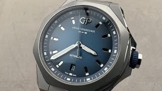 GirardPerregaux Laureato Absolute 8107021002FB6A GirardPerregaux Watch Review [upl. by Nivra721]