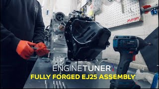 Enginetuner RAW  Assembling an EJ25 long block Timelapse [upl. by Leigha731]