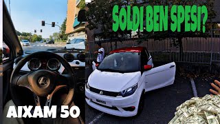 SPENDERE 12000€ A 14 ANNI Microcar 50 test drive [upl. by Binnie]