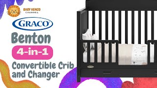 Graco Benton 4in1 Convertible Crib and Changer👶 Review [upl. by Imelida]