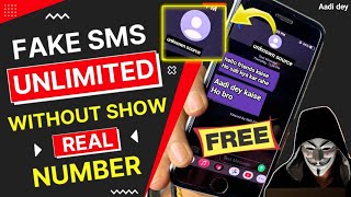 Free fake unlimited sms  fake sms send to any number  sms without showing mobile number  Fake sms [upl. by Gusba]