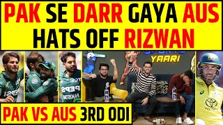 🔴HATS OFF MOHAMMAD RIZWAN 🔥 PAKISTAN IS CREATING HISTORY  PAK VS AUS 3RD ODI [upl. by Warrin]