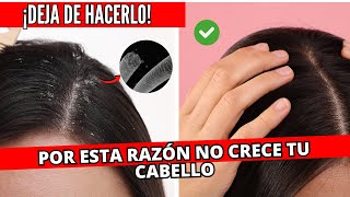 ¿Por Qué Tu Cabello No Crece Estas 5 Razones Ocultas Podrían Ser la Causa ¡Descúbrelas 💆‍♀️ [upl. by Aliakim620]