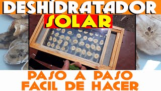 Crea Tu Deshidratador Solar  Deshidratador Solar Casero Fácil  Como Hacer un Deshidratador Solar [upl. by Kaiser]