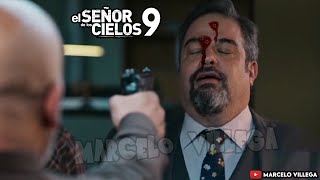 CAPITULO 57 AVANCE COMPLETO EL SEÑOR DE LOS CIELOS 9 ALMENAR MATA A ALFARO POR SAPO Y TRAIDOR😱🔥 [upl. by Declan]