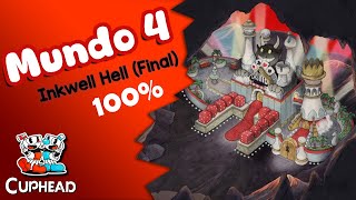 Cuphead  Dont Deal with the Devil 2017  Mundo 4  Final [upl. by Adnahsor]