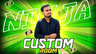 Free Fire Live With Ninja Gaming FF  Custom Room With Subscribers ff freefirelive shortslive [upl. by Rabaj]