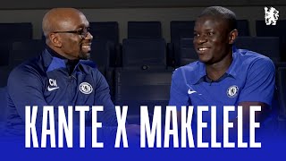 KANTE x MAKELELE 🎙️  EXCLUSIVE INTERVIEW  Chelsea FC [upl. by Hairas]