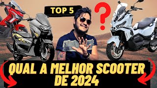 Qual scooter comprar  TOP 5 MELHORES SCOOTERS DE 2024 [upl. by Attehcram]