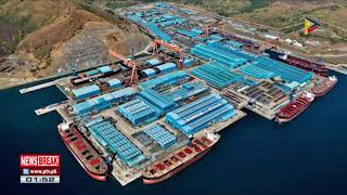 NEWSBREAK DOLE nagpalabas ng work stoppage vs Hanjin [upl. by Ibmab]