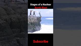 Stages of a Nuclear Bomb Blast pt 2 Movie Explain in Hindishorts shortsfeed ytshots [upl. by Scutt57]